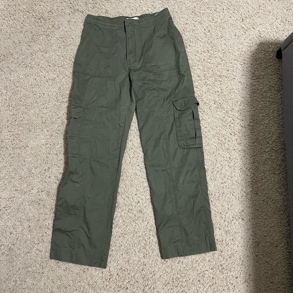 Abercrombie & Fitch Forest Green Cargo Pants